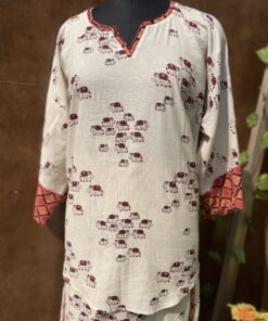 cotton printed cord set