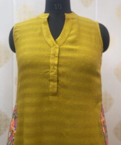 RAYON PATCHWORK DRESS