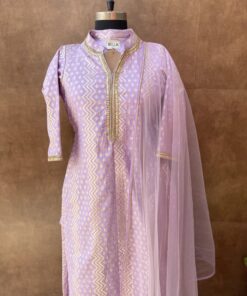 CHANDERI SUIT - SET OF 3